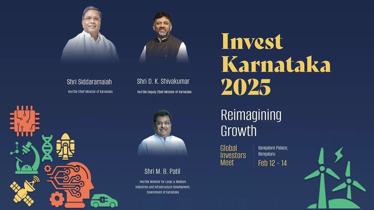 Invest Karnataka 2025 - Global Investors Meet - Inauguration Programme