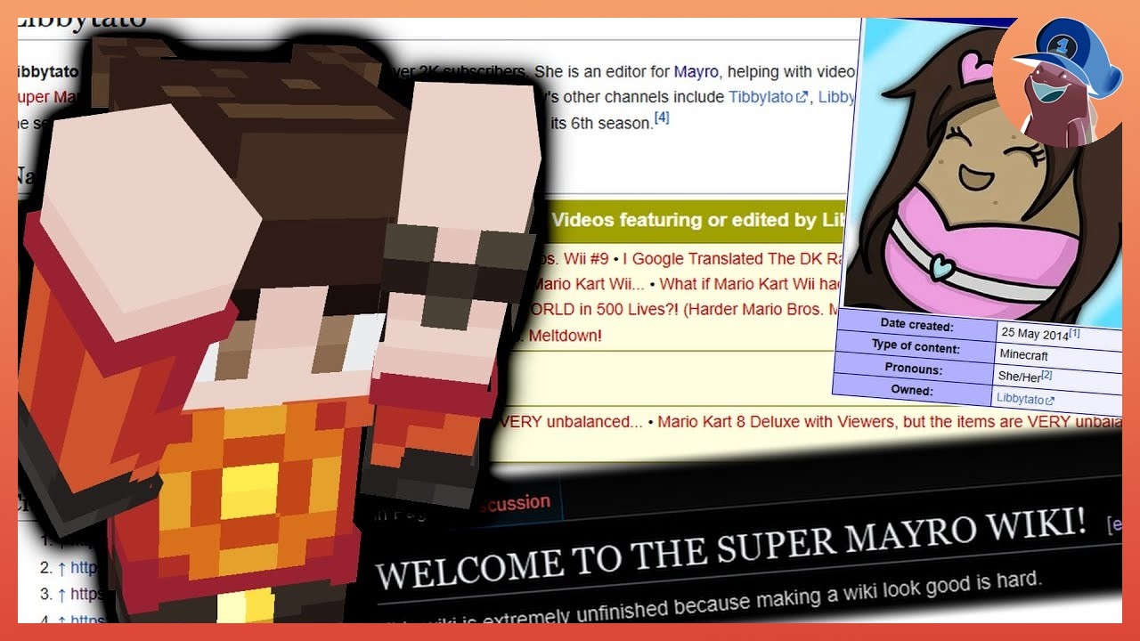 @Libbytato reacts to her OWN wiki page on The Super Mayro Wiki