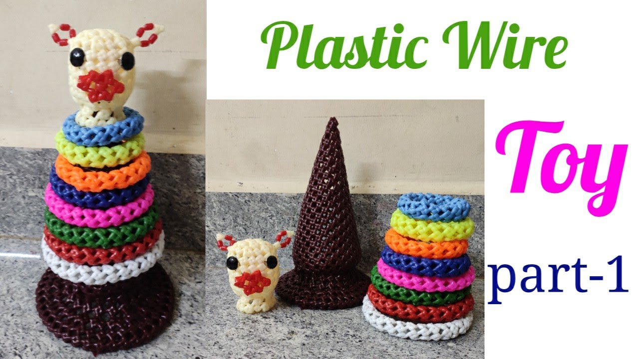Plastic Wire Toy Making Part-1