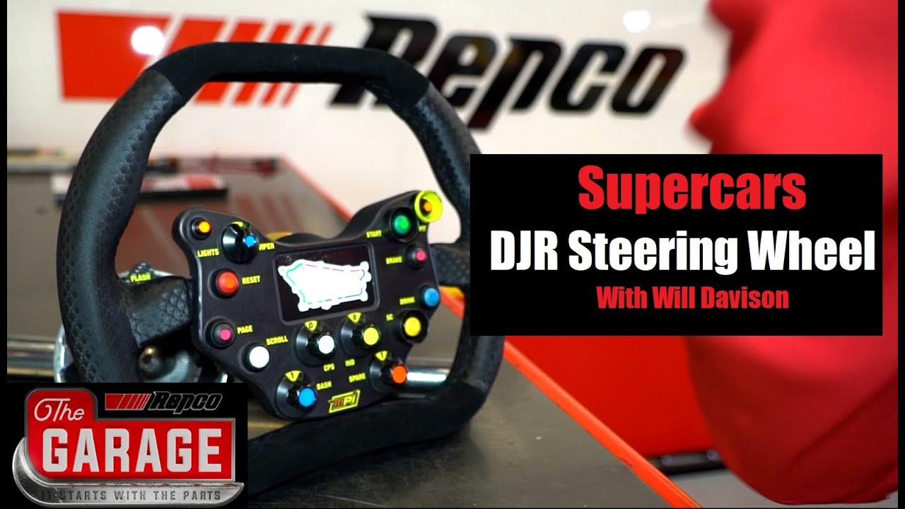 Supercars Steering Wheel - Inside Scoop With Will Davison DJR