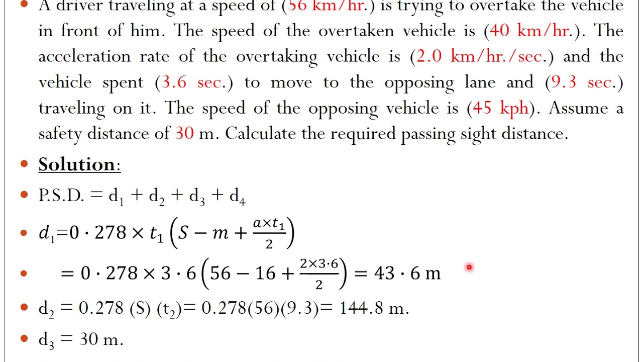 دكتورة فاتن ابراهيم _Transportation Eng_Stopping Sight Distance of Vertical Curve_Civil Eng _4th