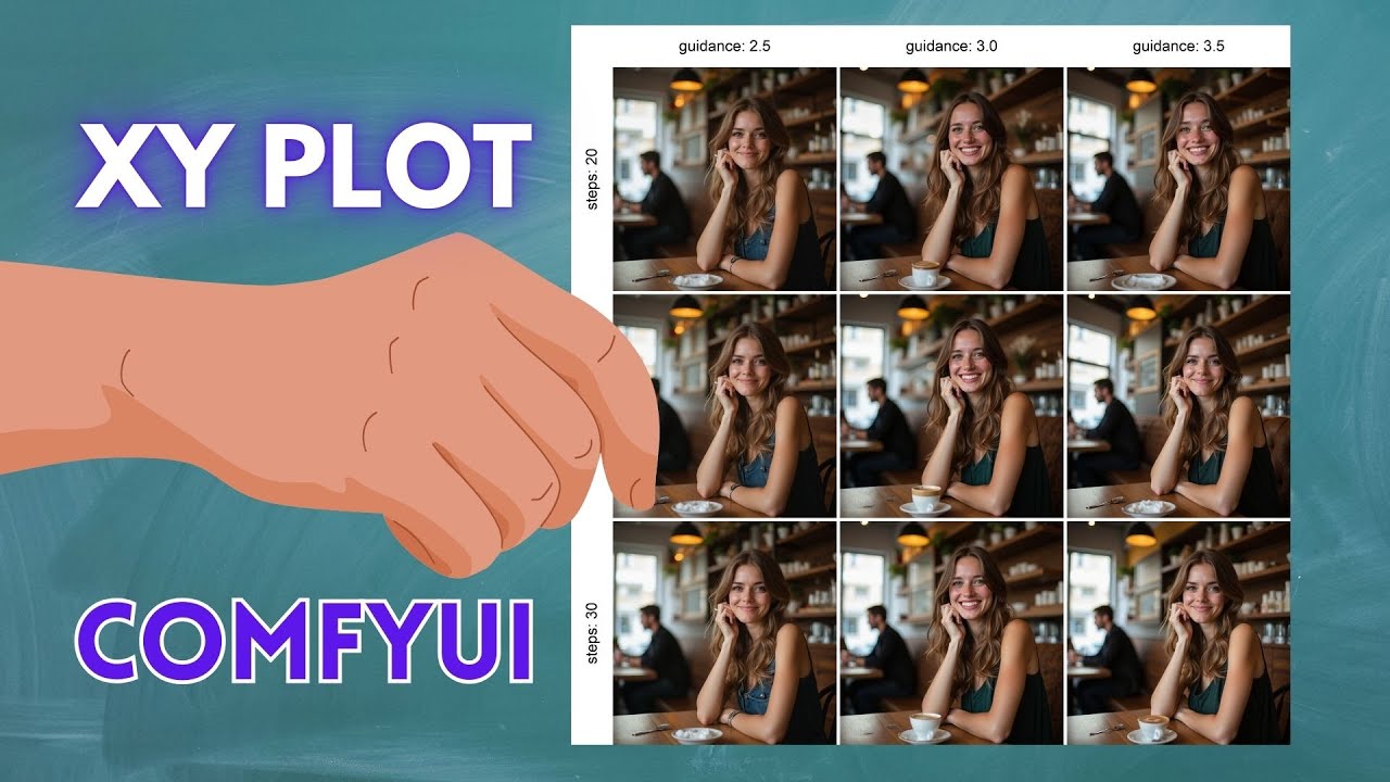 Comfyui 101: Как создавать графики X/Y для SDXL и Flux