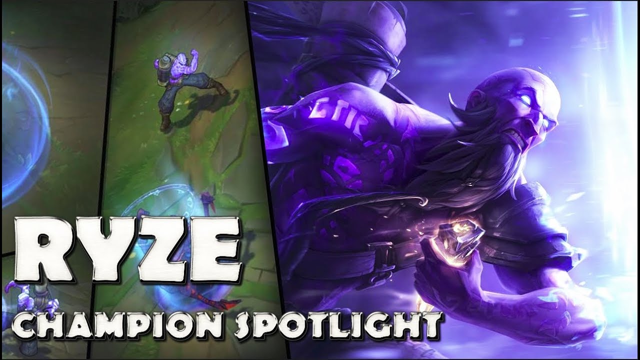 RYZE CHAMPION SPOTLIGHT - REWORK GUIDE - League of Legends