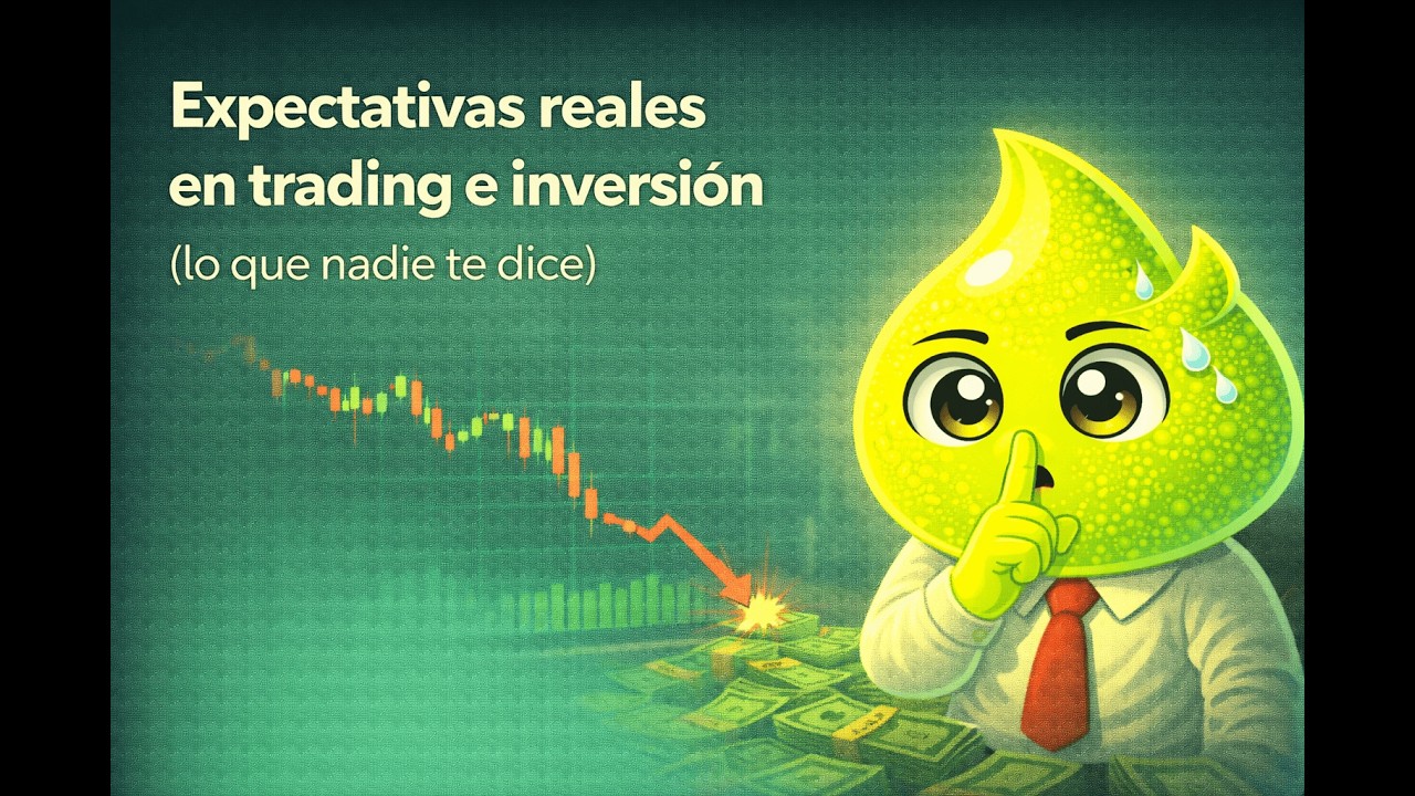 Expectativas reales en trading e inversión (lo que nadie te dice) #trading #tradingdesdecero