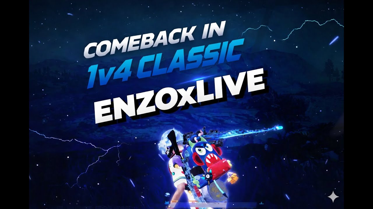 ENZOxLIVE | COMEBACK Playing Ultimate Royale - #PUBGMobile