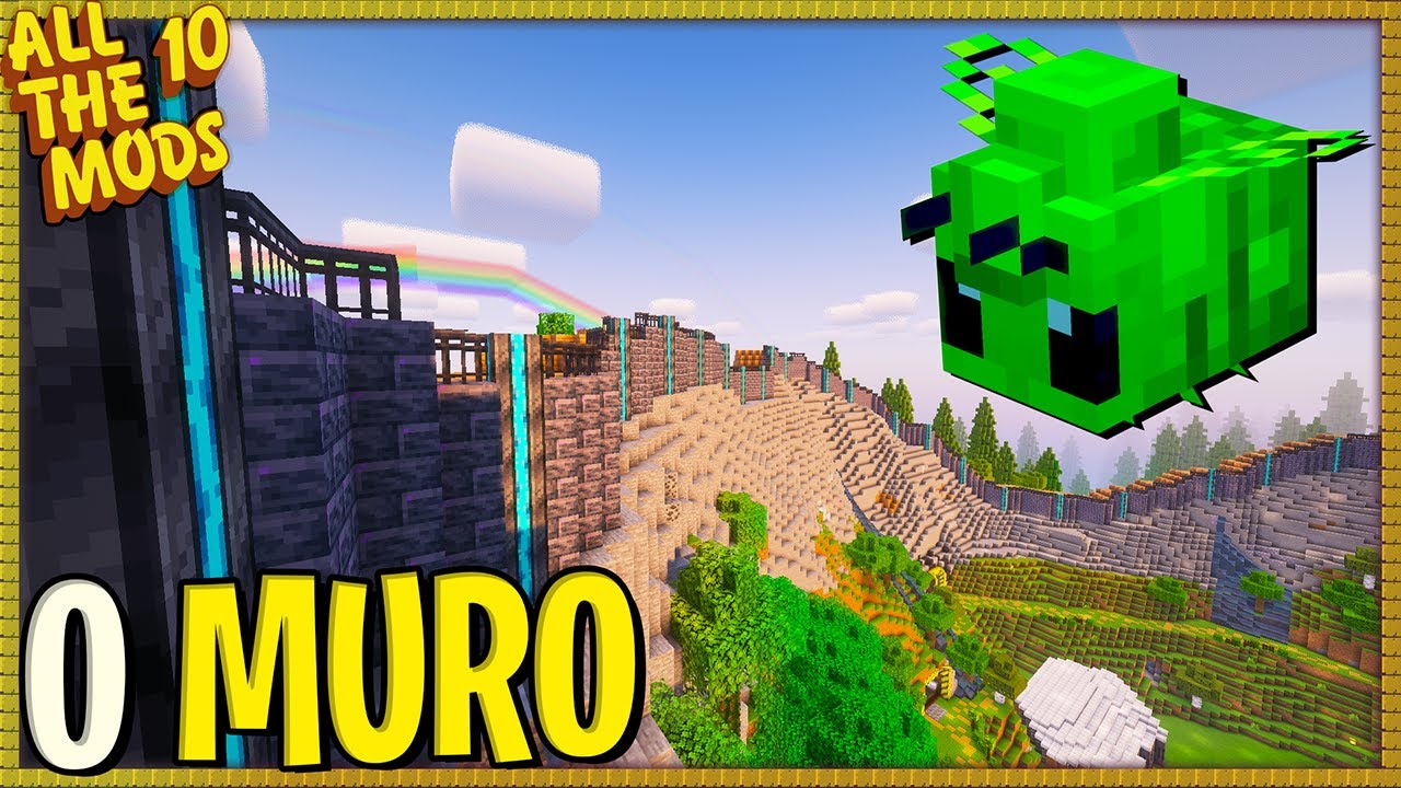 O MURO E TIME WAND AUTOMÁTICA NO INVENTÁRIO ! ATM 10 Modpack de Minecraft #36