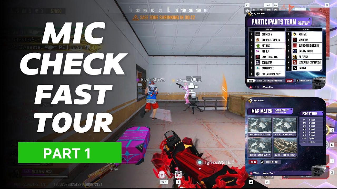MIC CHECK BLOODSTRIKE REVIVAL FASTUR PC ONLY BY XTREME FAMILY PART 1 - BLOODSTRIKE