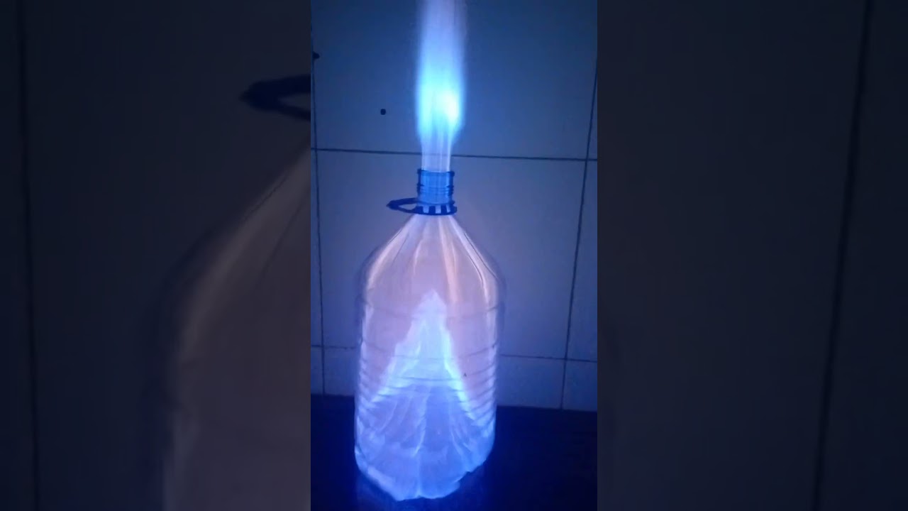 Whoosh, bottle rocket 🚀 experiment #stem #science #physics #stemeducation #engineering #rocket