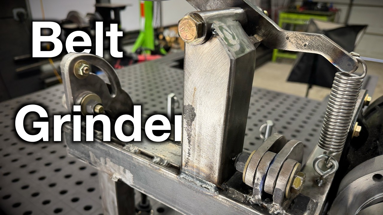 Building the Backbone of a 2x72 Grinder on the Fireball Tool Table | Build Series 3 of 5