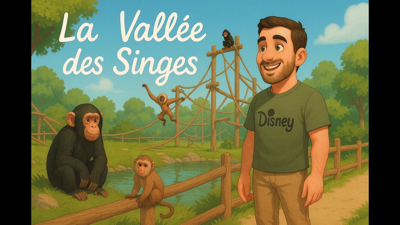 ON VIENT VOIR NOS AMIS LES PRIMATES ! - LA VALLEE DES SINGES