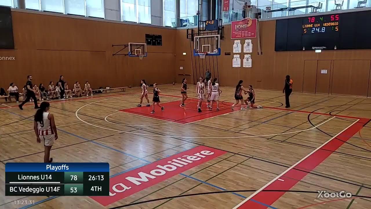 Lionnes de Geneve  Vs BC Vedeggio U14F 11.05.2025