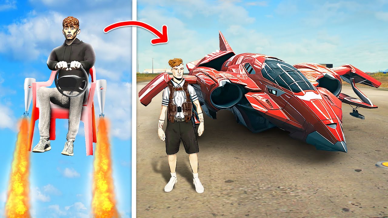 Ремонт РЕДКИХ суперсамолётов в GTA 5 RP!