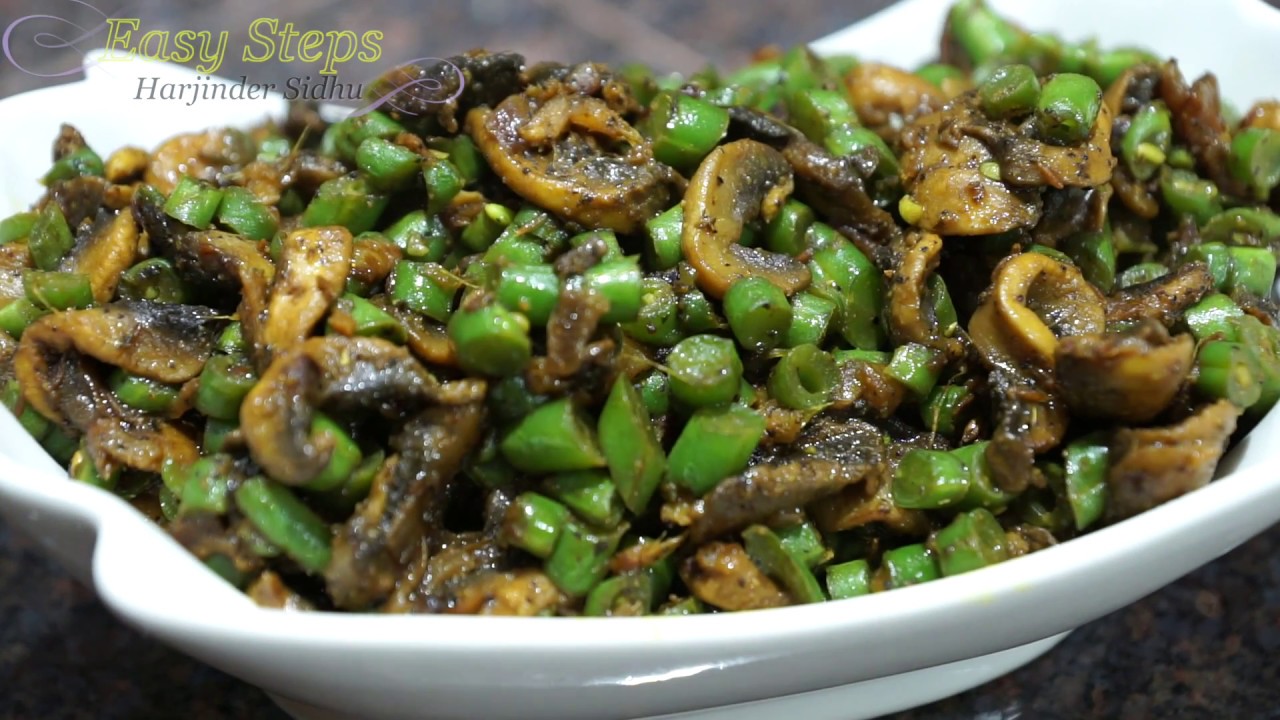 Mushroom With Green Beans
