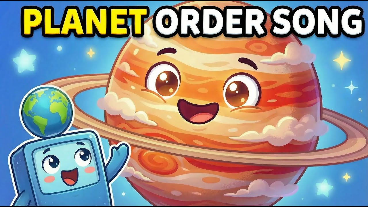 Planet Order Song for Kids 🌍🪐 Learn the Planets