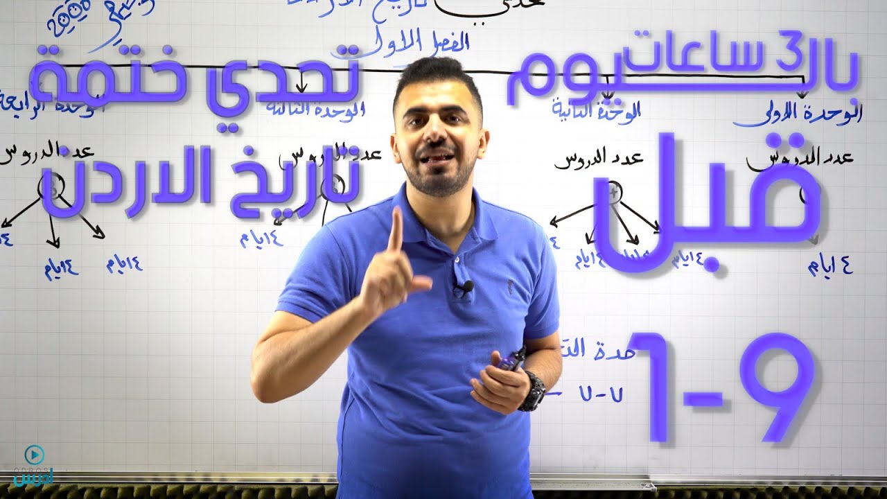اعظم تحدي لتختم مادة تاريخ الاردن - توجيهي جيل 2006