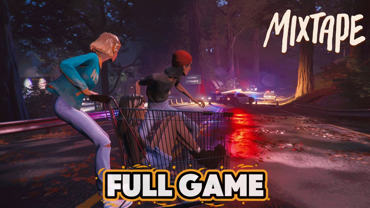 MIXTAPE Gameplay Walkthrough [4K 60FPS Full Game] No Commentary