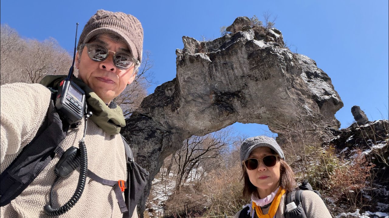 【20260304妙義山】雪山チックで緊張感満載でした！