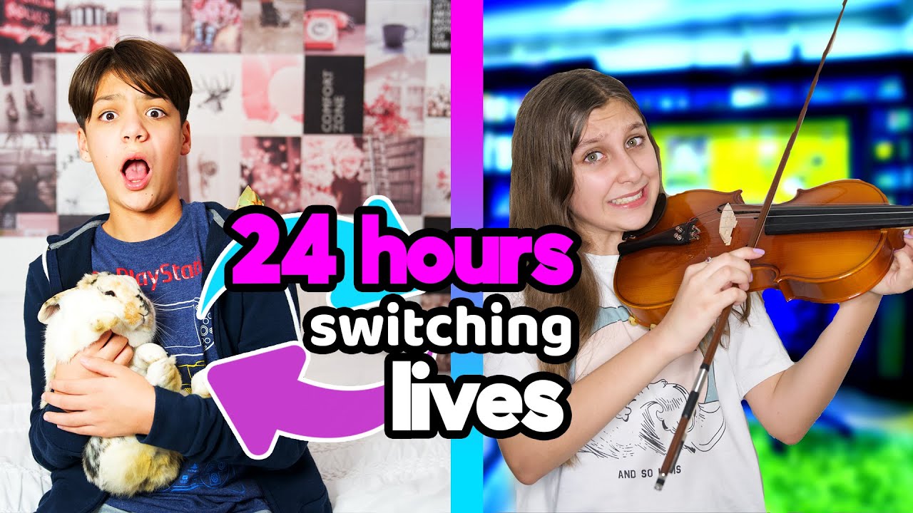 We SWITCHED LIVES for 24 hours - Mimi Locks