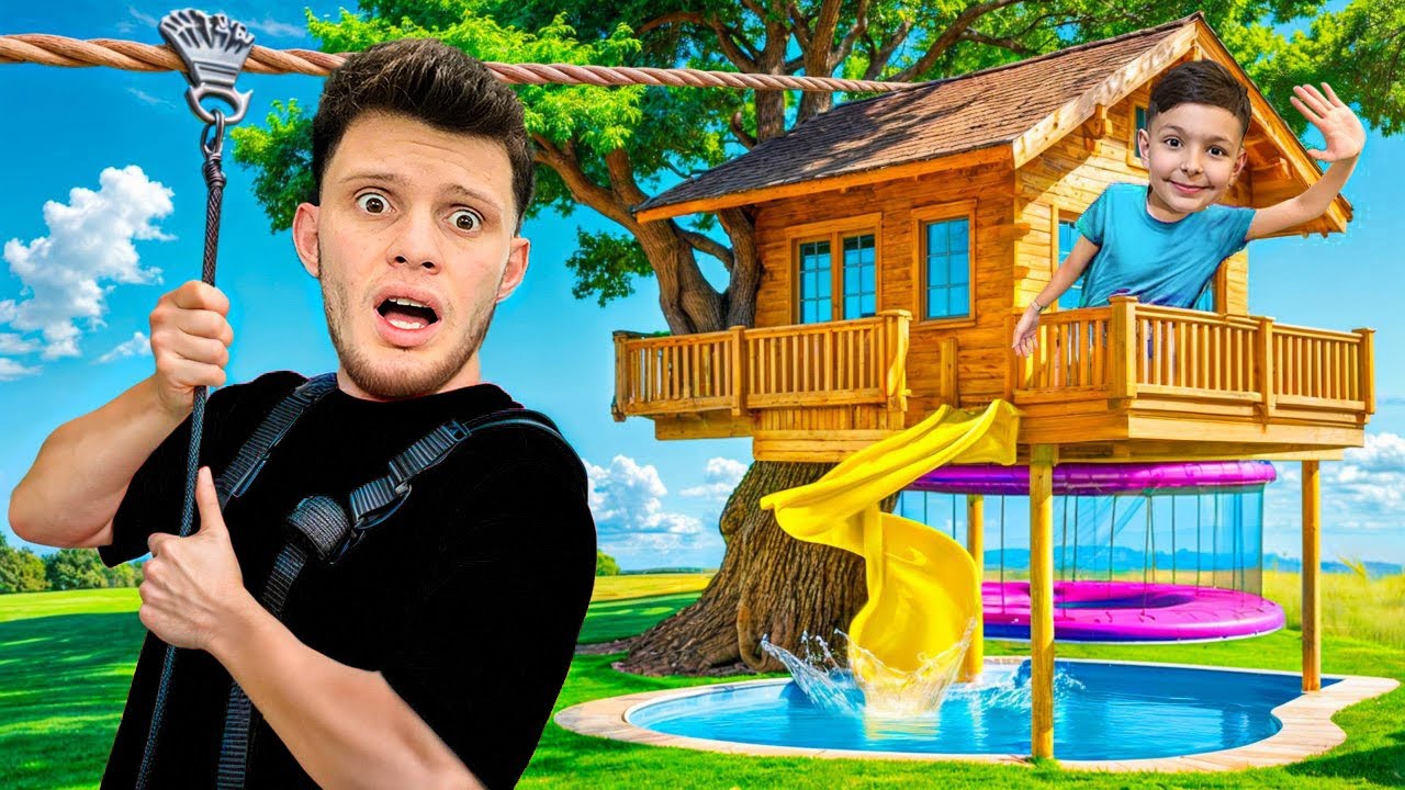 EVİMİZİN BAH&Ccedil;ESİNE GİZLİ ODA YAPTIK!!