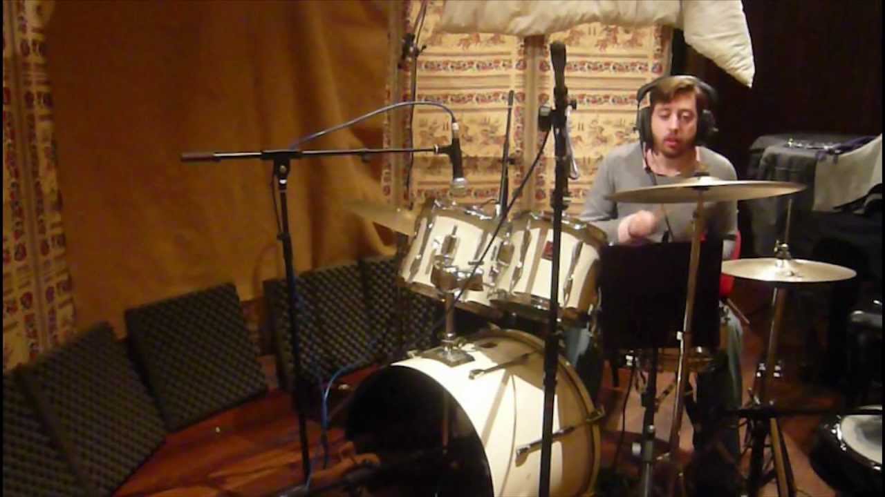 BTS - Drum recording with Holden