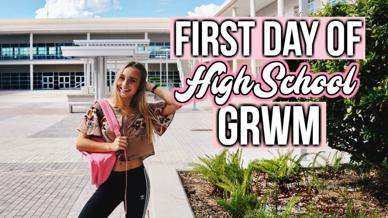 First Day of High School GRWM! 2017
