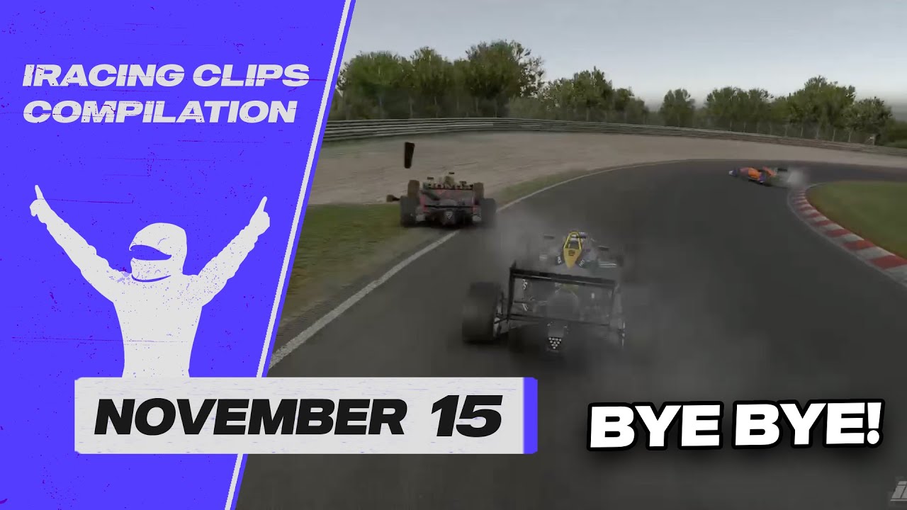15 ноября | Подборка клипов iRacing