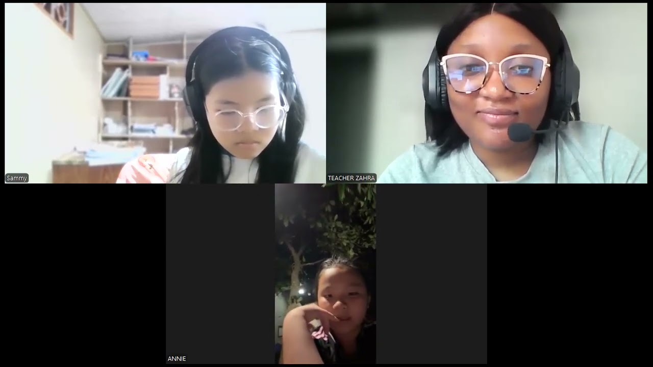 KIMENGLISH - MS ZAHRA - SAMMY + ANNIE (WEEK 65)