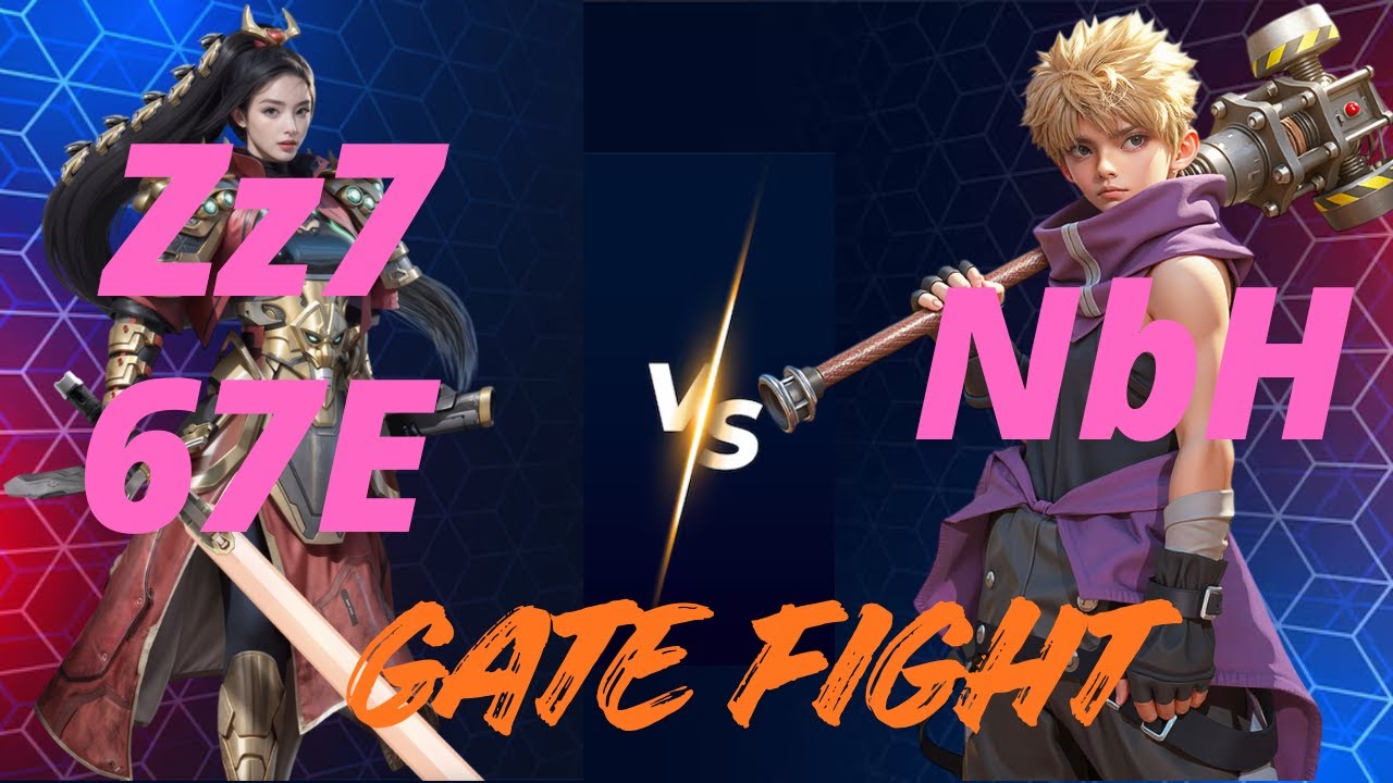 Zz7 & 67E V/S NbH | GATE FIGHT. Is Tw6 Town in Danger?🥲