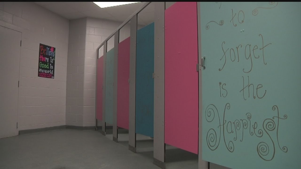 DuBose Middle School Newly Decorated Bathrooms
