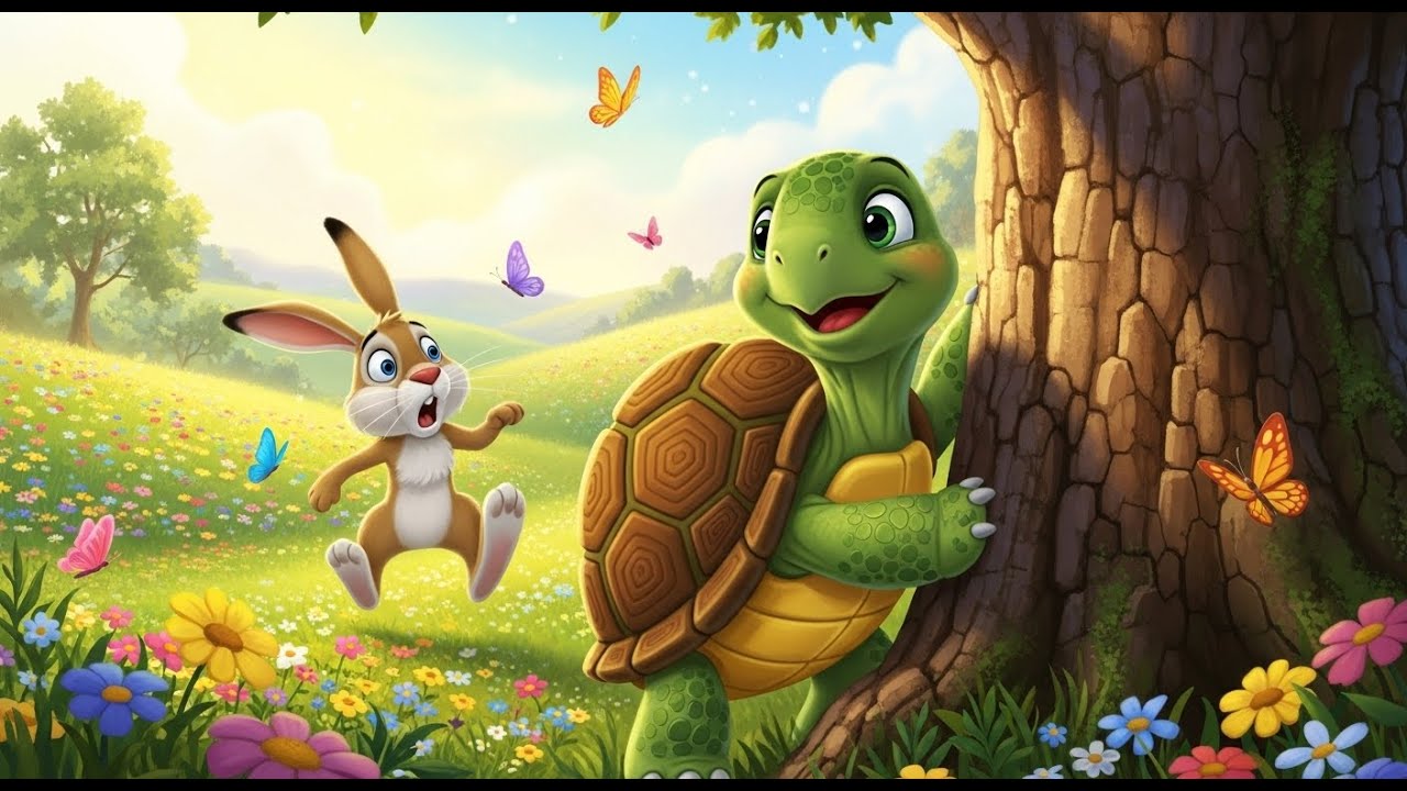 The Tortoise and the Hare Story for Kids | Bedtime Tale | Little Dream Stories