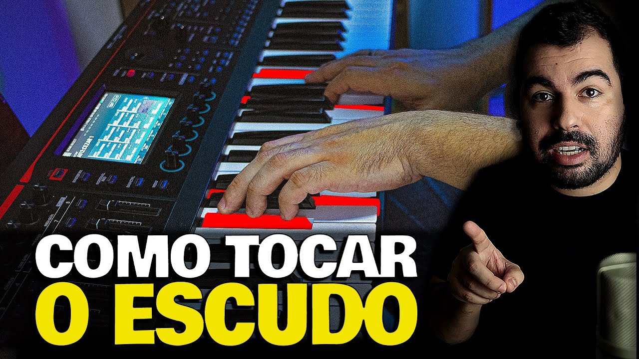 Aula de teclado gospel O ESCUDO - Voz da Verdade | INICIANTES