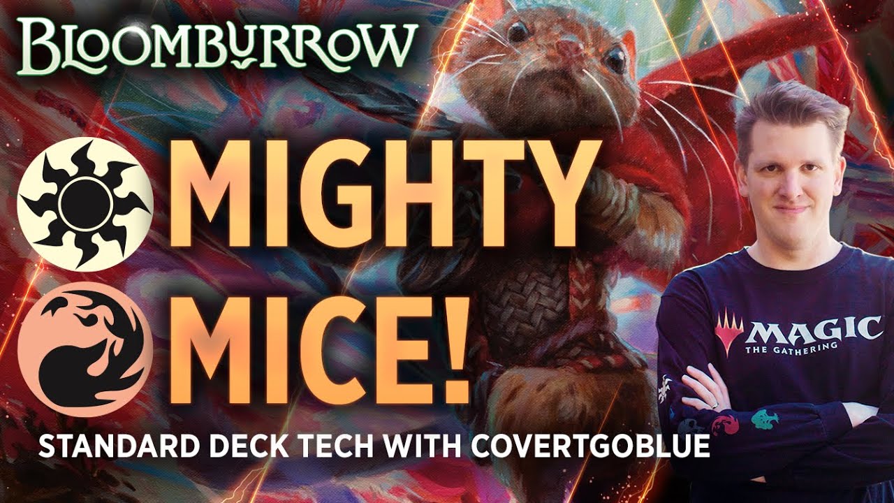 BLOOMBURROW - Mighty Mice! | Standard Deck Tech with CovertGoBlue | MTG Arena
