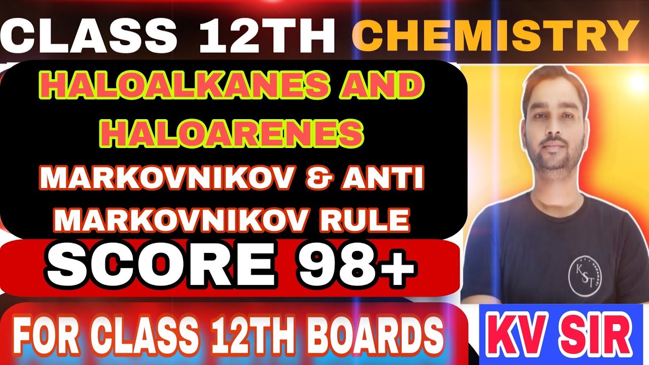 Haloalkanes and haloarenes class 12 