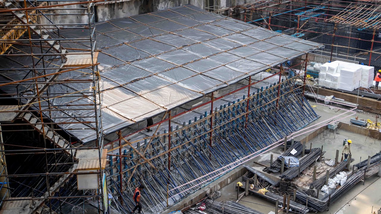 Shantiniketan Construction Update: Temperature Controlled Concreting