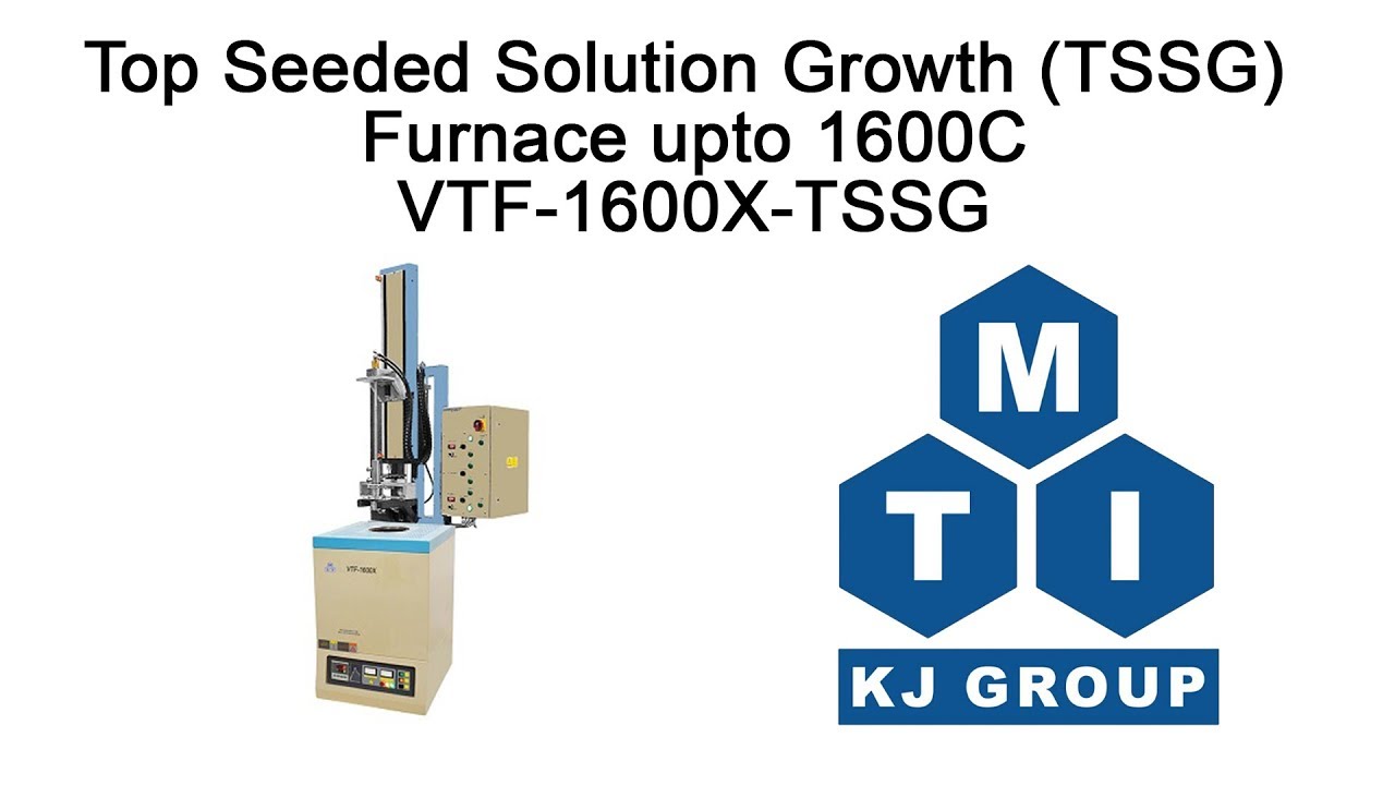 Top Seeded Solution Growth (TSSG) Furnace upto 1600C - VTF-1600X-TSSG