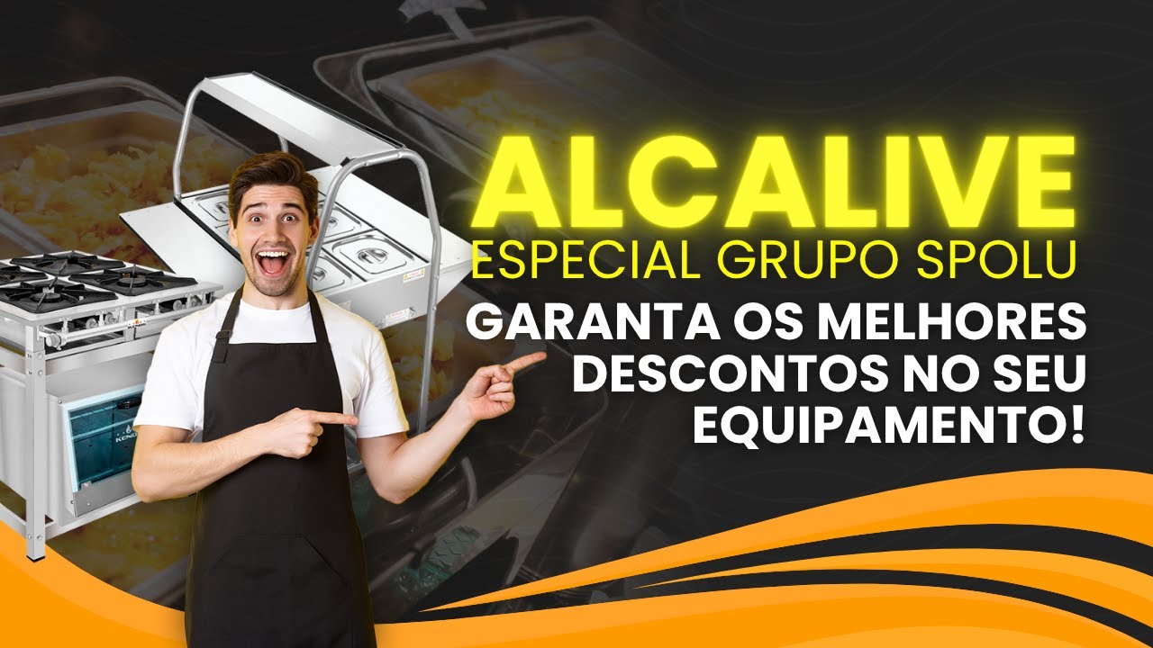 [ALCALIVE] Liveshop Especial com o GRUPO SPOLU o COM OS MELHORES PREÇOS GARANTIDOS! 😍