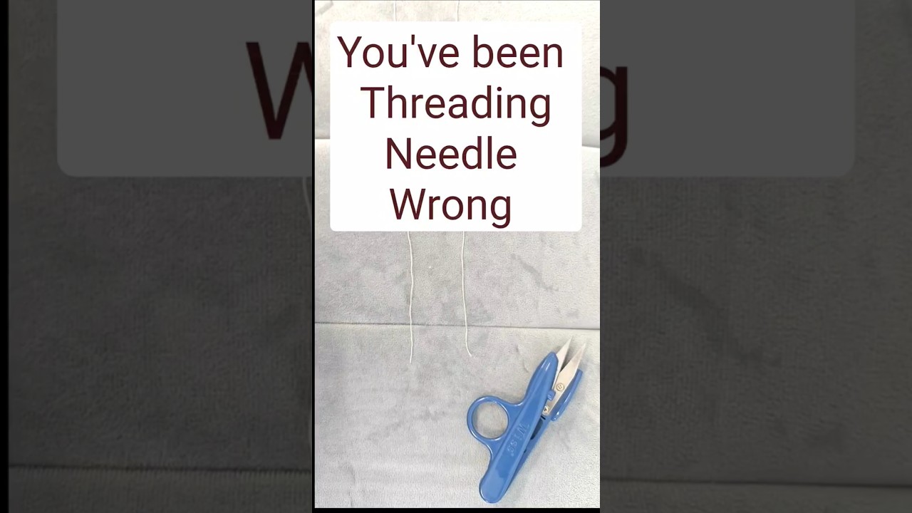 Thread the Needle Fast. 