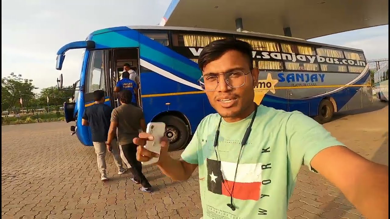 NAGPUR TO MUMBAI || Jay Travels || AC sleeper Bus || Rohit Vlog