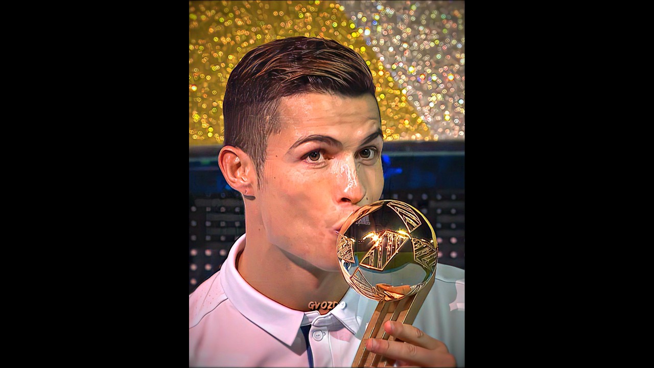 Ronaldo X Trophy 🥶🤯 #ronaldo #cristianoronaldo #realmadrid #football #edit #fyp #trophy