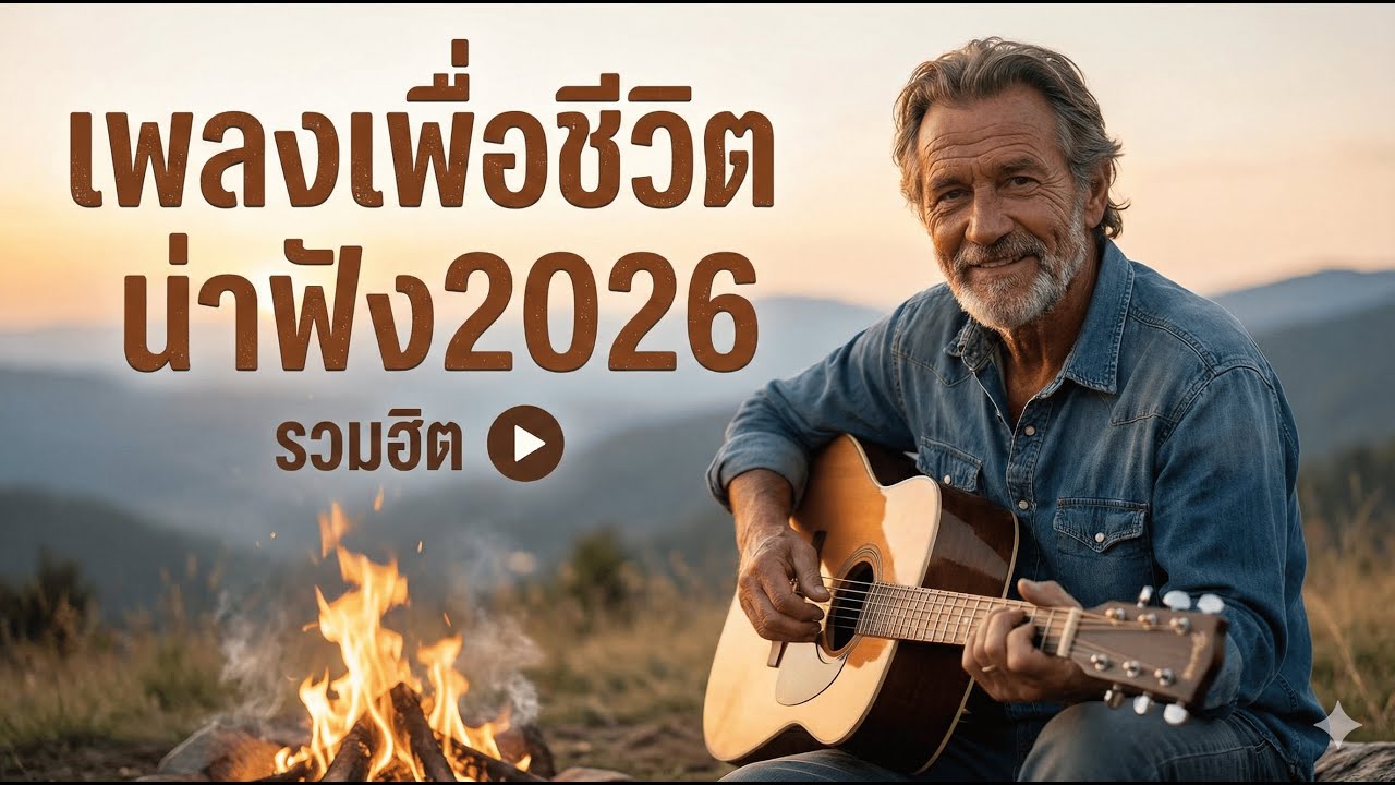 รวมเพลงเพื่อชีวิตมาแรง ฟังเพลินตอนขับรถ ตอนทำงาน เปิดร้านเหล้ายาวๆ
