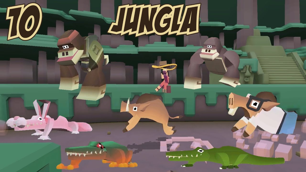 DESBLOQUEAMOS LA JUNGLA | Rodeo Stampede: Sky Zoo Safari #HD10 | Gameplay (Android/iOS)