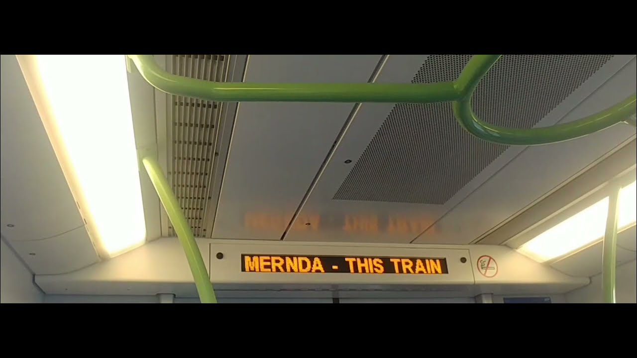 Объявления метро Mernda Service