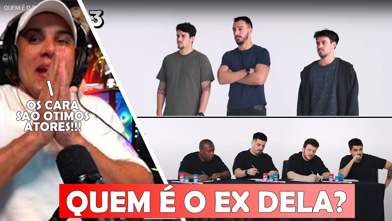 HUDSON REAGINDO QUEM É O EX DELA? Aqueles Caras