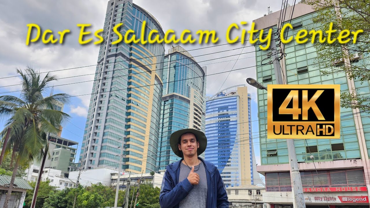 Amazing Daresalam City Center 4K Street View 2025!