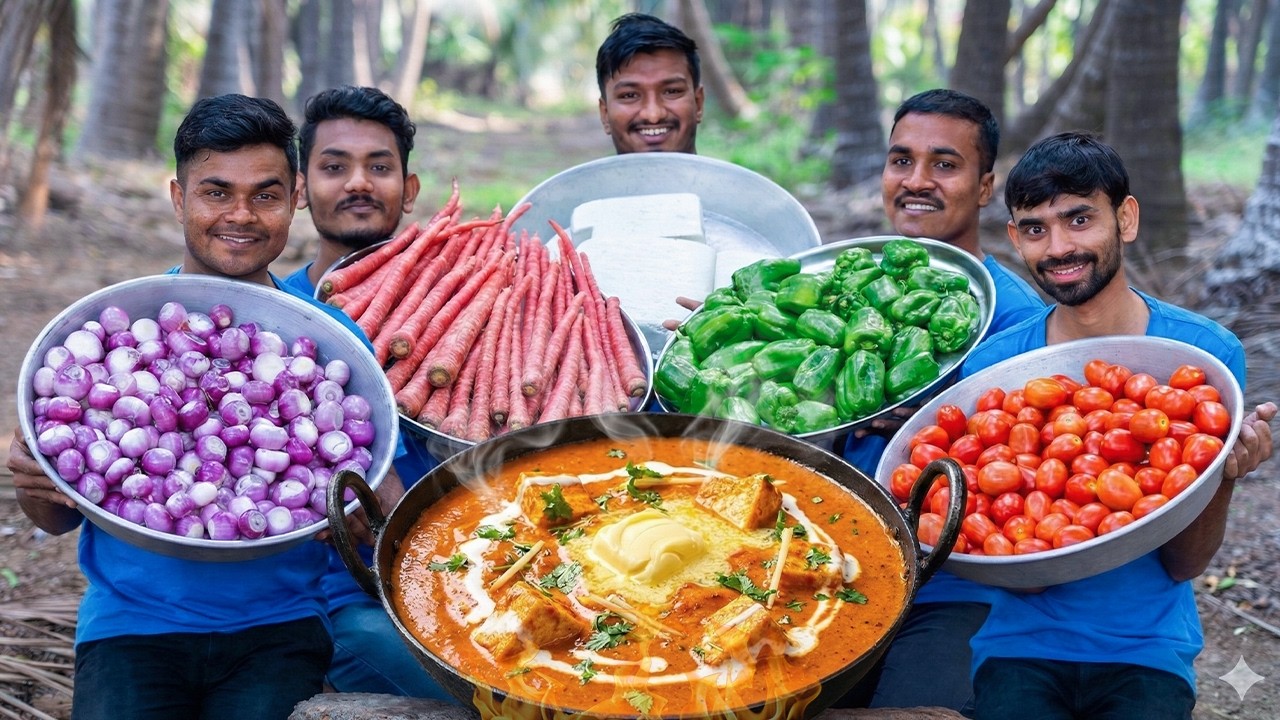 PANEER BUTTER MASALA | Dhaba Style Butter Paneer | Village Rasoi