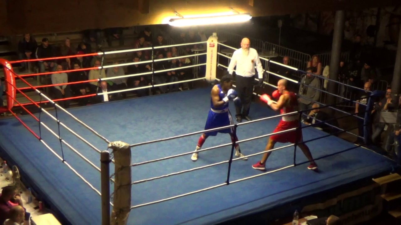 Robert Kmetovics (Pugilist) vs. Stephane Tchamba (BC Mingolsheim)