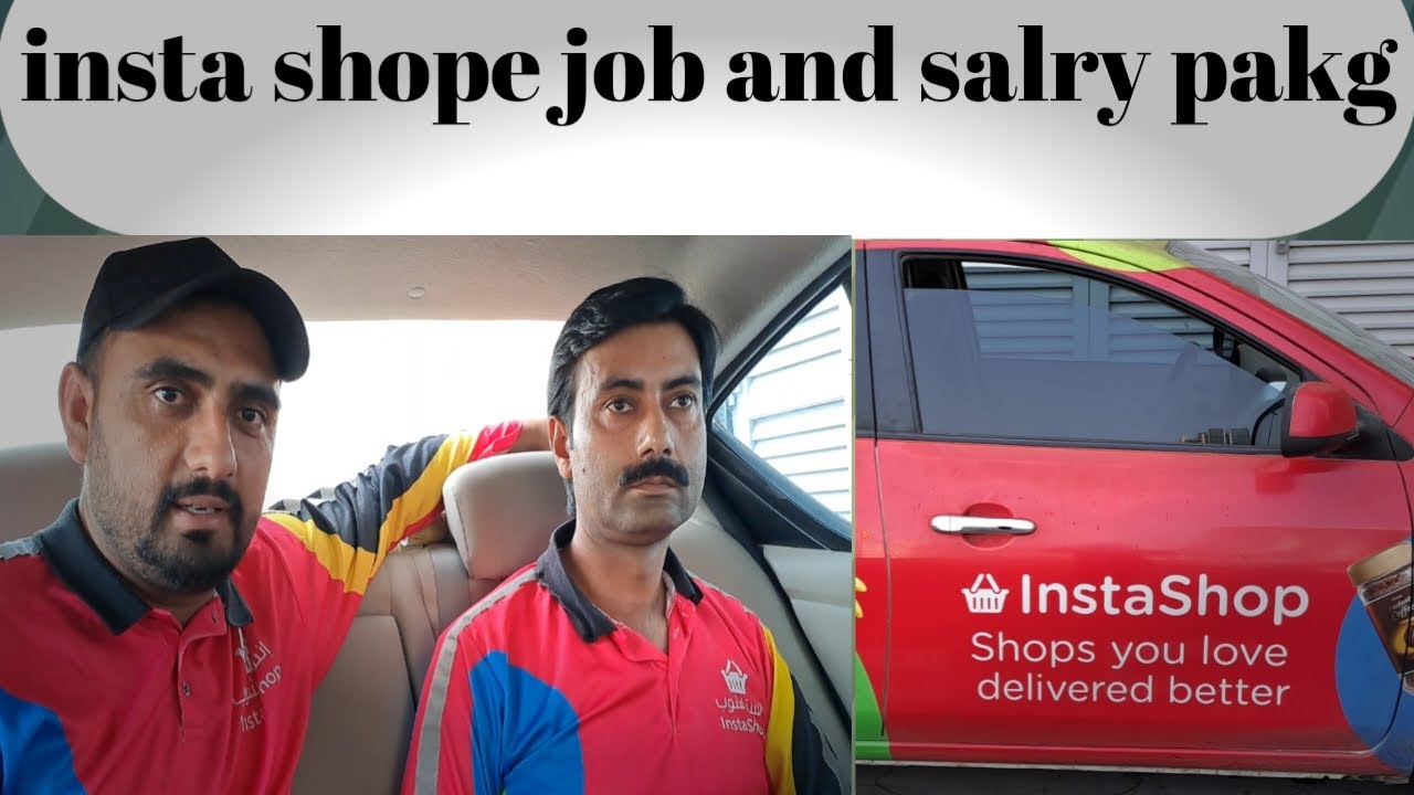 Insta shop car driver's job & monthly salry package
