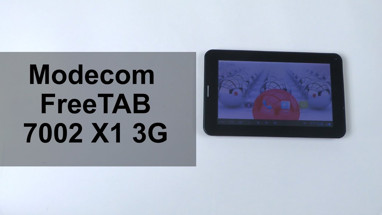 Распаковка Modecom FreeTAB 7002 X1 3G