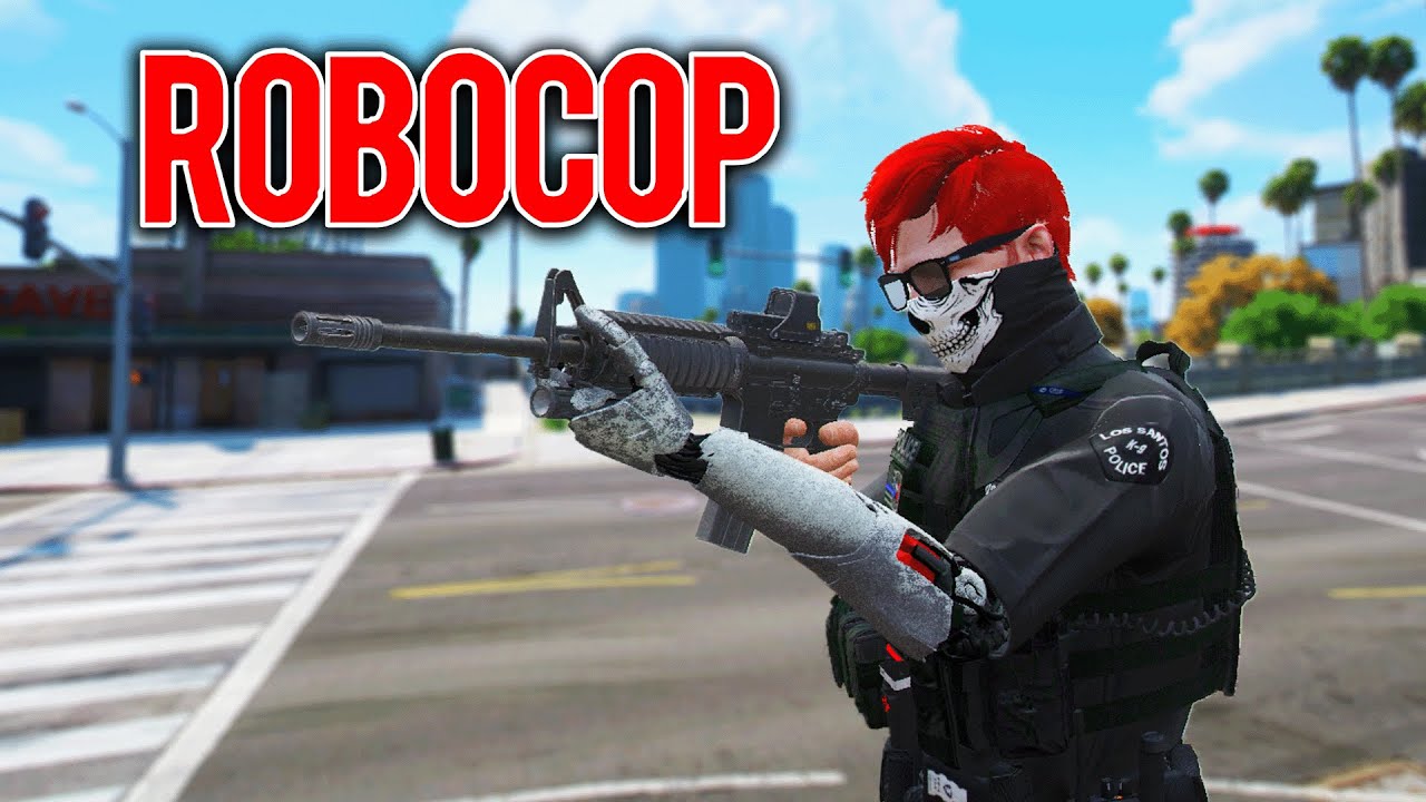 Robocop in GTA RP!