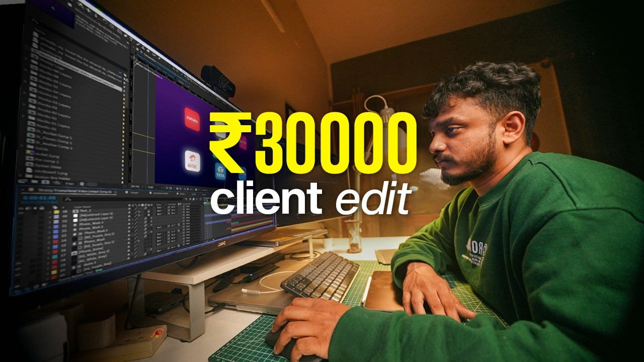 POV: You&rsquo;re Editing a ₹30,000 Client Project (Full Process)